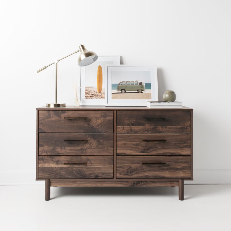 Signature Design By Ashley 6 - Drawer Dresser & Reviews | Wayfair